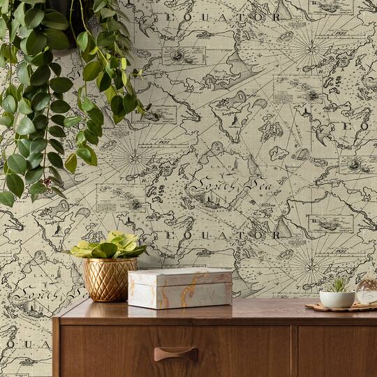 Tommy Bahama® Charted Course Peel & Stick Wallpaper
